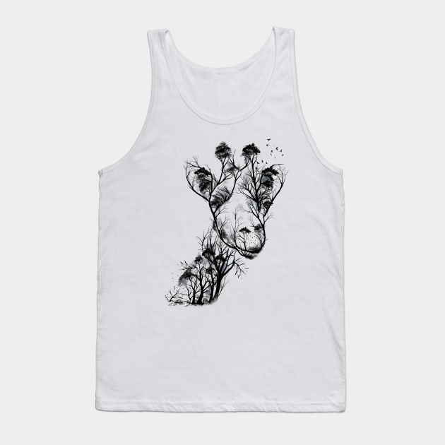 Wildlife Tank Top by DANDINGEROZZ